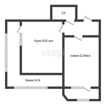 
   Продам 1-комнатную, 48.24 м², Ural (Урал)

. Фото 9.