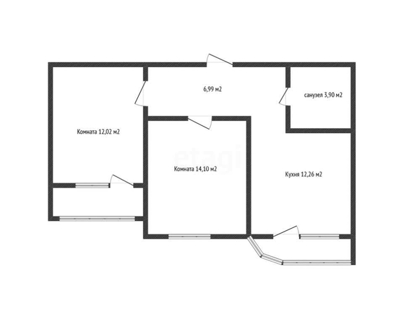 
   Продам 2-комнатную, 52 м², Боспорская ул, 14

. Фото 2.