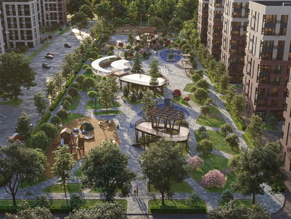 
  Продается 1-комн. квартира 43.69 м², в ЖК Зеленая территория, литера 1.3. Фото 32.