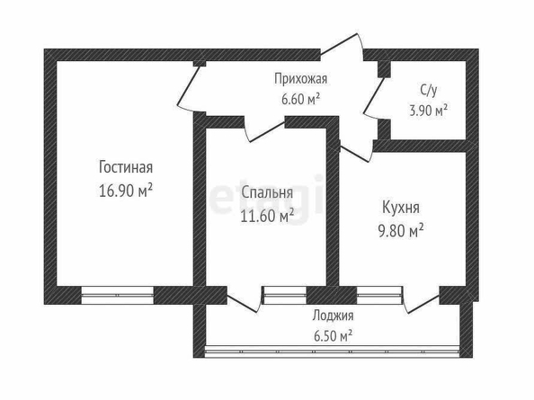 
   Продам 2-комнатную, 48.8 м², Московская ул, 140А

. Фото 17.