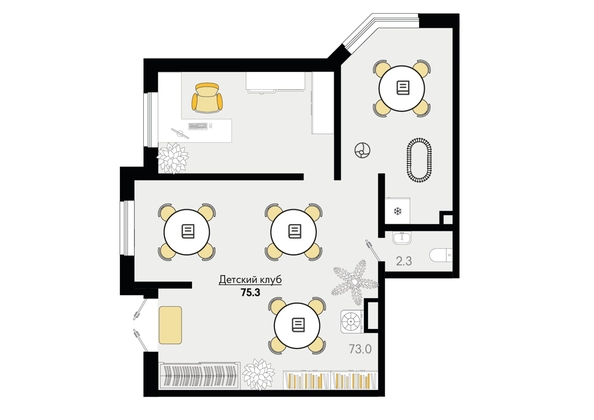 
   Продам офис, 76.4 м², Мачуги В.Н. ул, 166Б к1

. Фото 1.