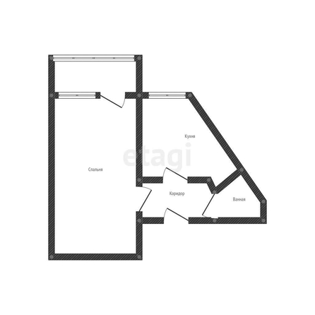 
   Продам 1-комнатную, 39 м², Московская ул, 148/1

. Фото 9.