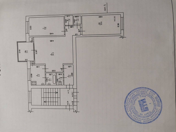 
   Продам 3-комнатную, 55.2 м², Лазарева ул, 54

. Фото 9.