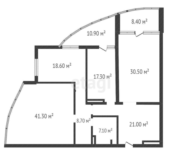 
   Продам 1-комнатную, 54 м², Кубанская Набережная ул, 37  12

. Фото 20.