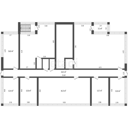 
   Продам помещение свободного назначения, 237 м², Алтайская ул, 17

. Фото 16.