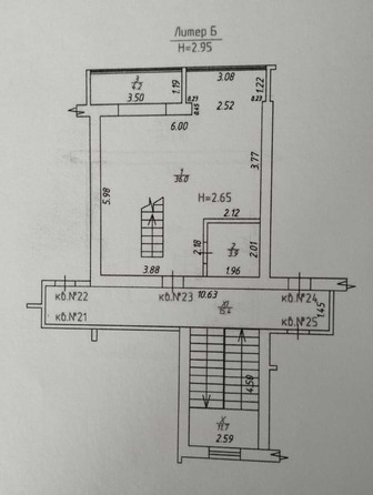 
   Продам 2-комнатную, 78 м², Виноградная ул, 111Б

. Фото 19.