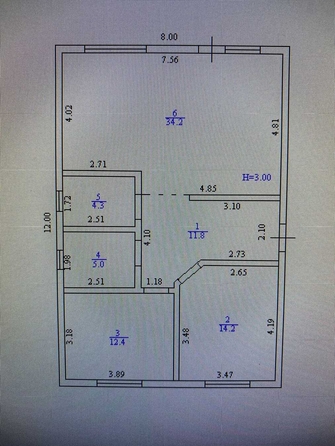 
   Продам дом, 88 м², Цибанобалка

. Фото 2.