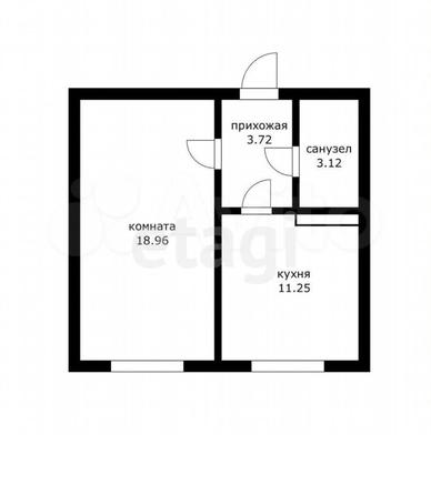 
   Продам 1-комнатную, 38 м², Зиповская ул, 22

. Фото 7.