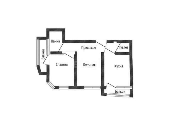 
   Продам 2-комнатную, 66.1 м², Садовое кольцо ул, 3

. Фото 1.