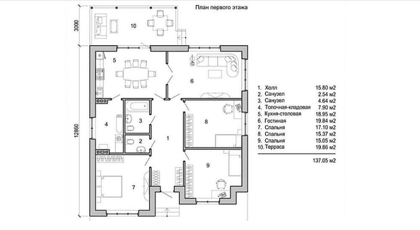 
   Продам дом, 134 м², Красный

. Фото 3.