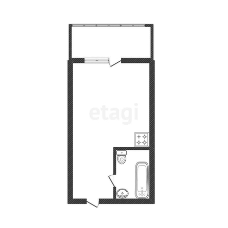 
   Продам студию, 20.3 м², Дзержинского (Пашковский жилой масси ул, 110А

. Фото 13.