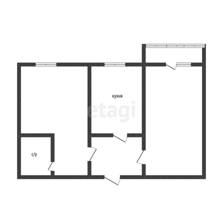 
   Продам 2-комнатную, 53.6 м², Федора Лузана ул, 14

. Фото 6.