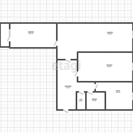 
   Продам 3-комнатную, 58 м², Тургенева ул, 155

. Фото 23.