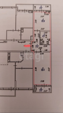 
   Продам 1-комнатную, 40.7 м², Героев-Разведчиков ул, 11/5

. Фото 17.