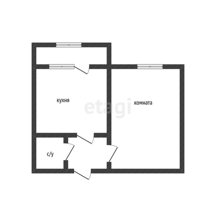 
   Продам 1-комнатную, 37.2 м², Армавирская ул, 60

. Фото 10.