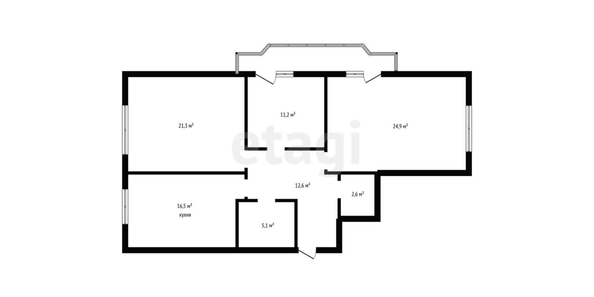 
   Продам 3-комнатную, 94.2 м², 40-летия Победы ул, 60

. Фото 32.