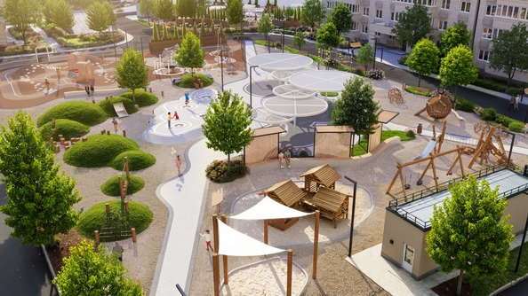 
  Продается 2-комн. квартира 55.9 м², в ЖК Облака-3, дом 1. Фото 7.