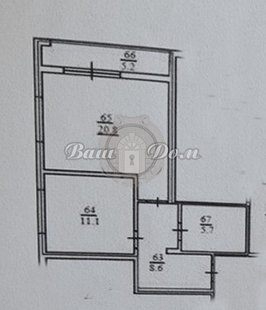 
  Продается 1-комн. квартира, 51.4 м², Дзержинского ул, д. 2
. Фото 16.