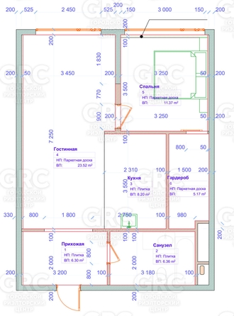 
  Продается 2-комн. квартира, 61.5 м², Воровского ул, д. 41
. Фото 7.