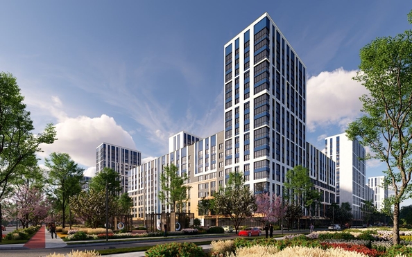 
  Продается 3-комн. квартира, 77 м², ЖК Архитектор, литера 1.1
. Фото 4.
