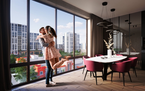 
  Продается 1-комн. квартира, 36.51 м², ЖК Архитектор, литера 3.1
. Фото 7.