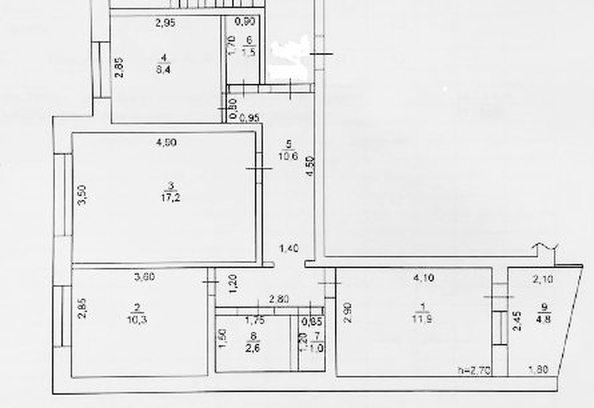 
  Продается 3-комн. квартира, 67 м², Северный мкр, д. 7
. Фото 3.