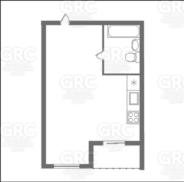 
  Продается студия, 21.5 м², Клубничная ул, д. 32ж
. Фото 1.