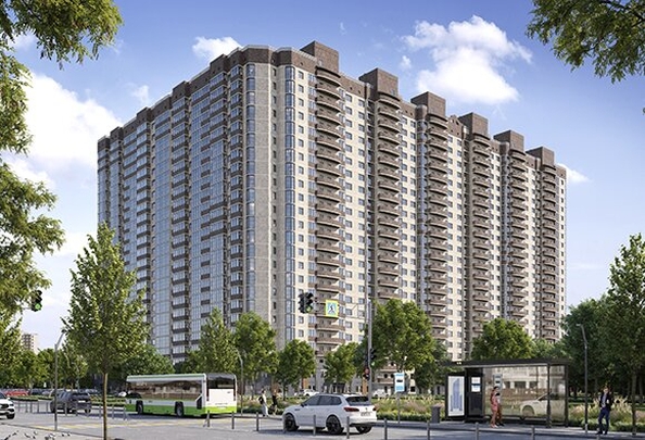 
  Продается 1-комн. квартира, 38.7 м², ЖК Гулливер, литера 2
. Фото 2.