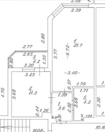 
  Продается 1-комн. квартира, 45 м², Рождественская ул, д. 55к1
. Фото 17.