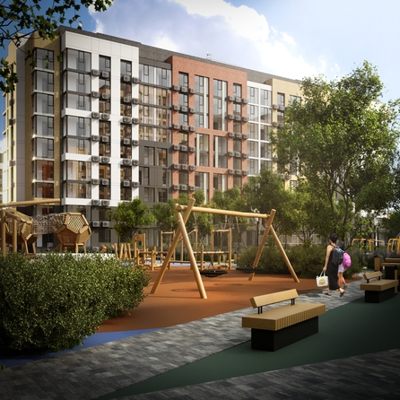 
  Продается 1-комн. квартира, 38.53 м², ЖК Кумир
. Фото 9.