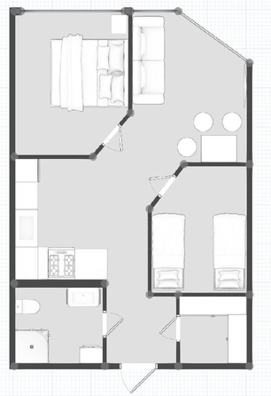 
  Продается 2-комн. квартира, 50 м², Крымская ул
. Фото 2.