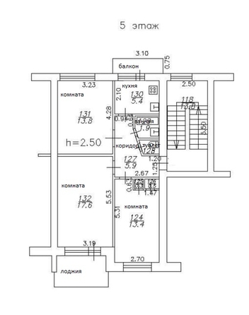 
  Продам 3-комн. квартиру, 60 м², Дмитрия Благоева ул, д. 18
. Фото 4.
