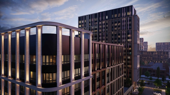 
  Продается 1-комн. квартира, 45.5 м², ЖК Эрмитаж, дом Малевич, к 1.2
. Фото 12.
