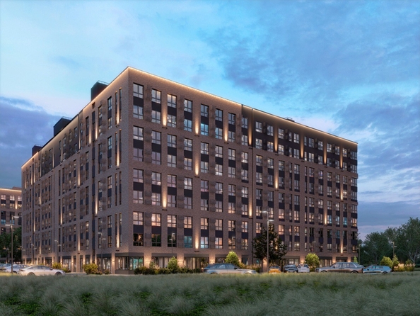 
  Продается 1-комн. квартира 37.56 м², в ЖК Зеленая территория, литера 1.3. Фото 4.