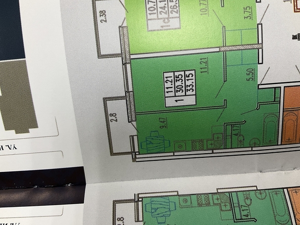 
  Продается 1-комн. квартира, 33 м², Ивана Голубца ул, д. 147
. Фото 4.
