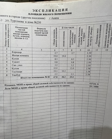 
  Продается 2-комн. квартира, 68 м², Тургенева ул, д. 250
. Фото 10.