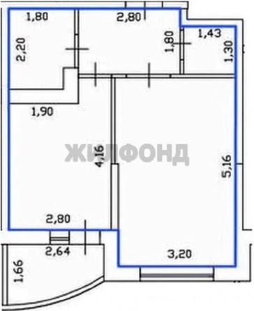 
  Продается 1-комн. квартира, 36.7 м², Российская ул, д. 79/3к1
. Фото 14.