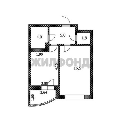 
  Продается 1-комн. квартира, 36.7 м², Российская ул, д. 79/3к1
. Фото 15.
