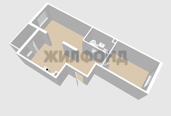 
  Продается 2-комн. квартира, 61 м², Питерская ул, д. 40
. Фото 16.