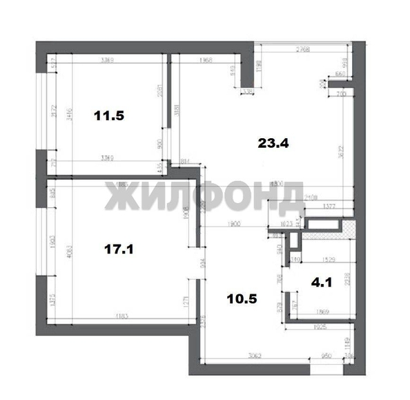 
  Продается 2-комн. квартира, 63.7 м², Героя Георгия Бочарникова ул, д. 8/1
. Фото 25.
