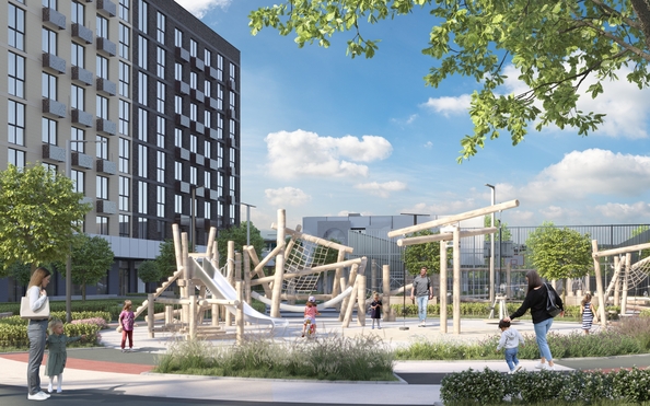
  Продается 1-комн. квартира 46.55 м², в ЖК Высочество, литера 2. Фото 2.