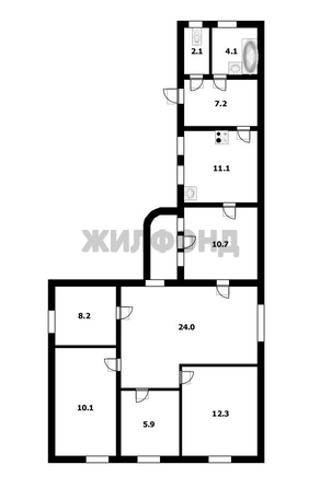 
  Продается дом, 98 м², станица Елизаветинская
. Фото 29.