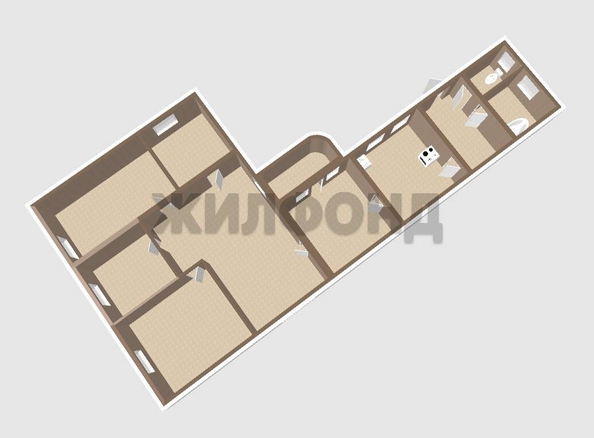 
  Продается дом, 98 м², станица Елизаветинская
. Фото 30.