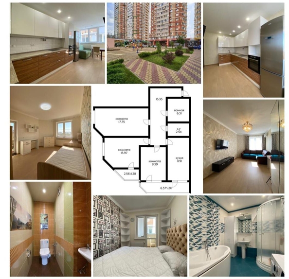 
  Продам 3-комн. квартиру, 84 м², Таманская ул, д. 153
. Фото 8.
