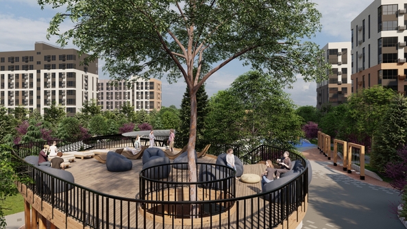 
  Продается 2-комн. квартира, 68.2 м², ЖК Зеленая территория, литера 1.1
. Фото 38.