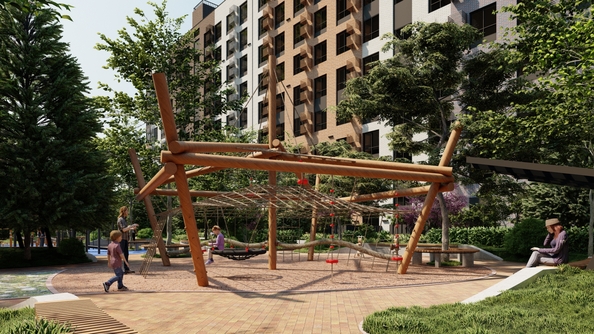 
  Продается 1-комн. квартира, 35.49 м², ЖК Зеленая территория, литера 1.2
. Фото 20.