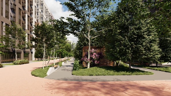 
  Продается 1-комн. квартира, 35.49 м², ЖК Зеленая территория, литера 1.2
. Фото 26.