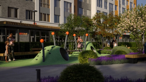 
  Продается 2-комн. квартира, 54.85 м², ЖК Клубный квартал «Друзья», лит 1
. Фото 6.