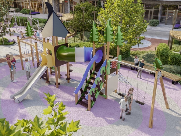 
  Продается 1-комн. квартира, 36.25 м², ЖК Клубный квартал «Друзья», лит 1
. Фото 19.