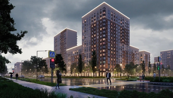 
  Продается 2-комн. квартира 67.2 м², в ЖК Ботаника, литер 1.2. Фото 1.